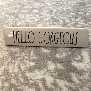 Rae Dunn Desk Plaque